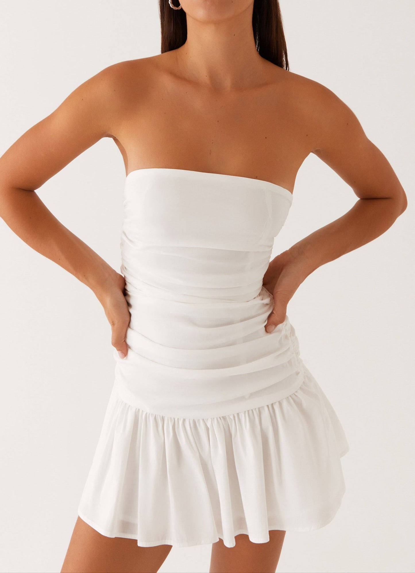 Brigida Mini Dress – White