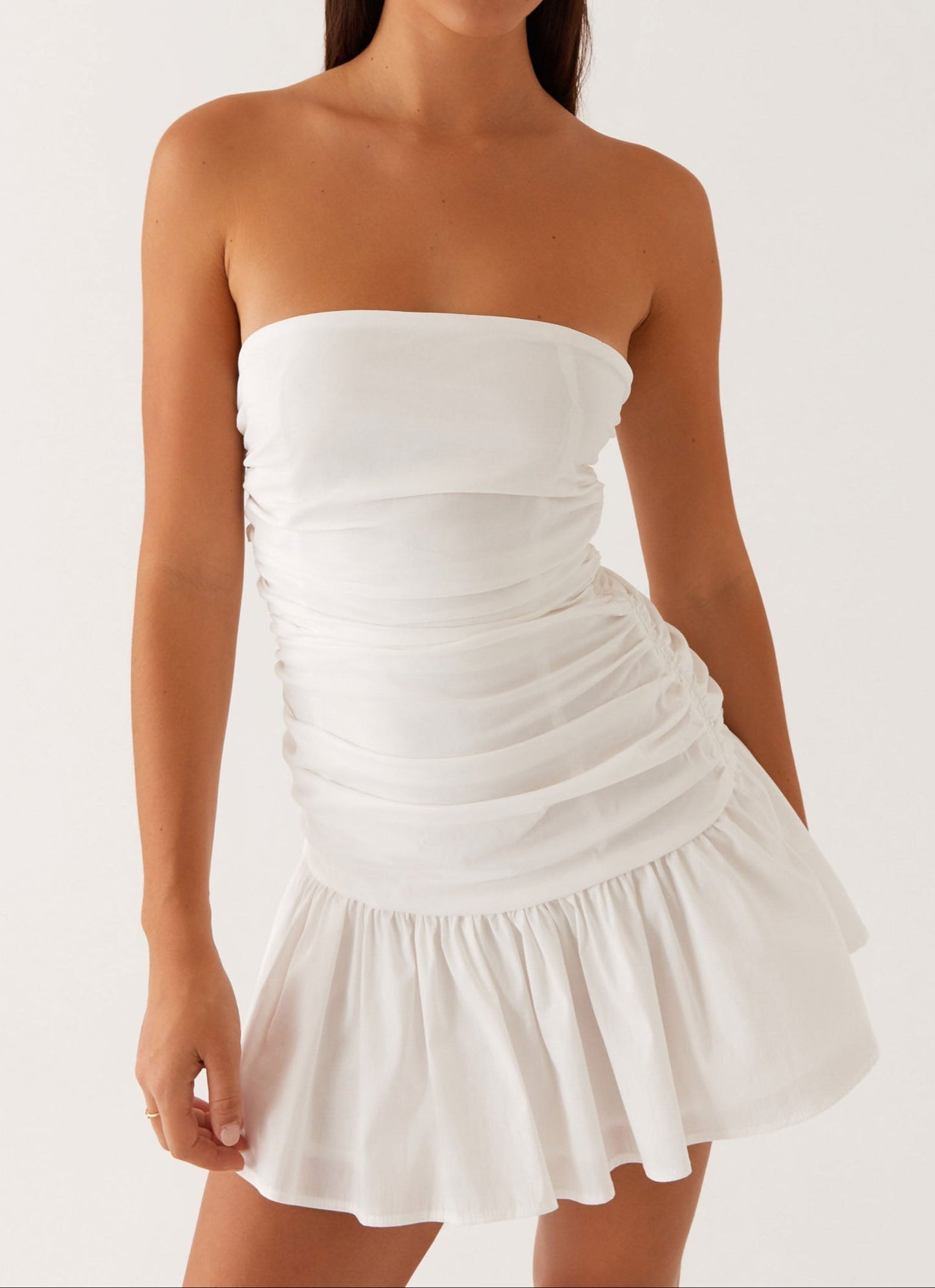 Brigida Mini Dress – White