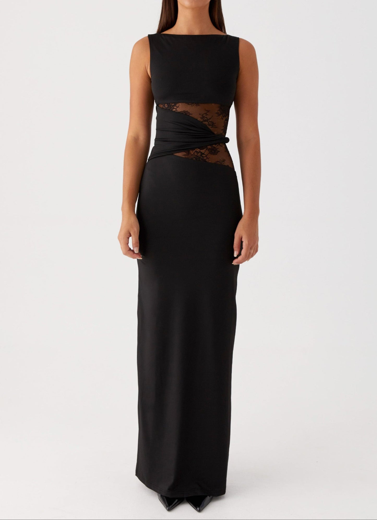 Delfina Maxi Dress – Black