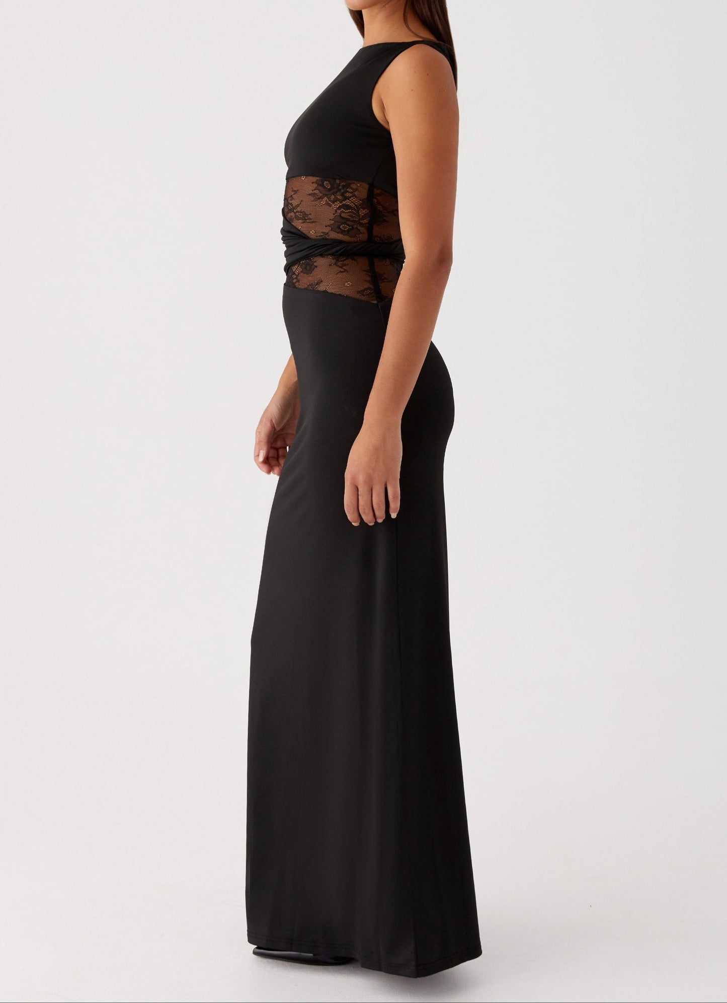 Delfina Maxi Dress – Black