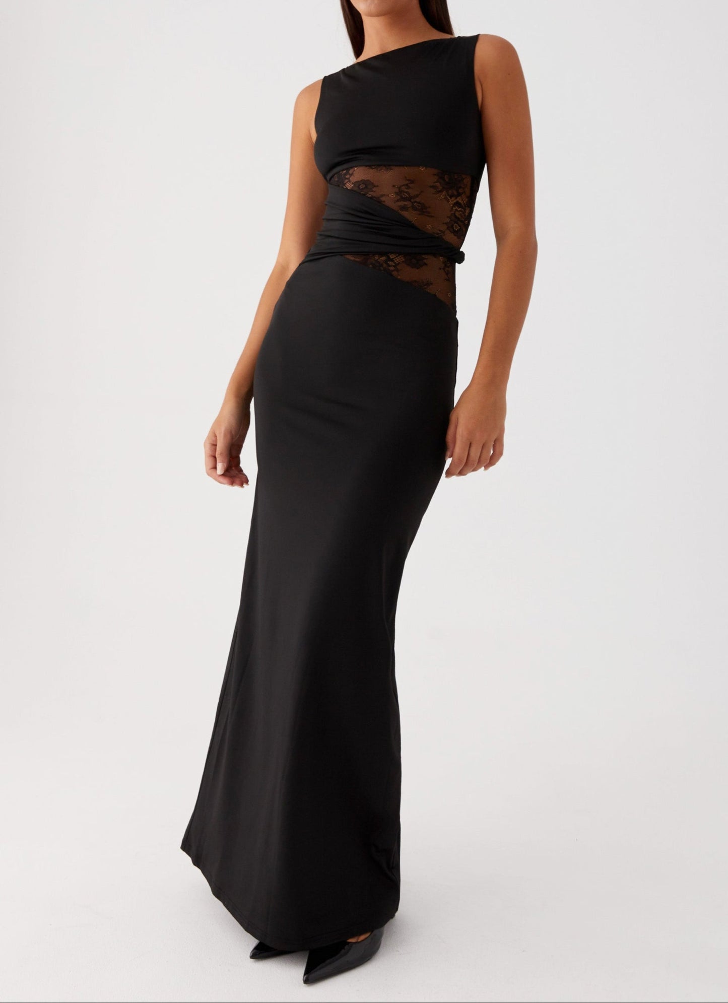 Delfina Maxi Dress – Black