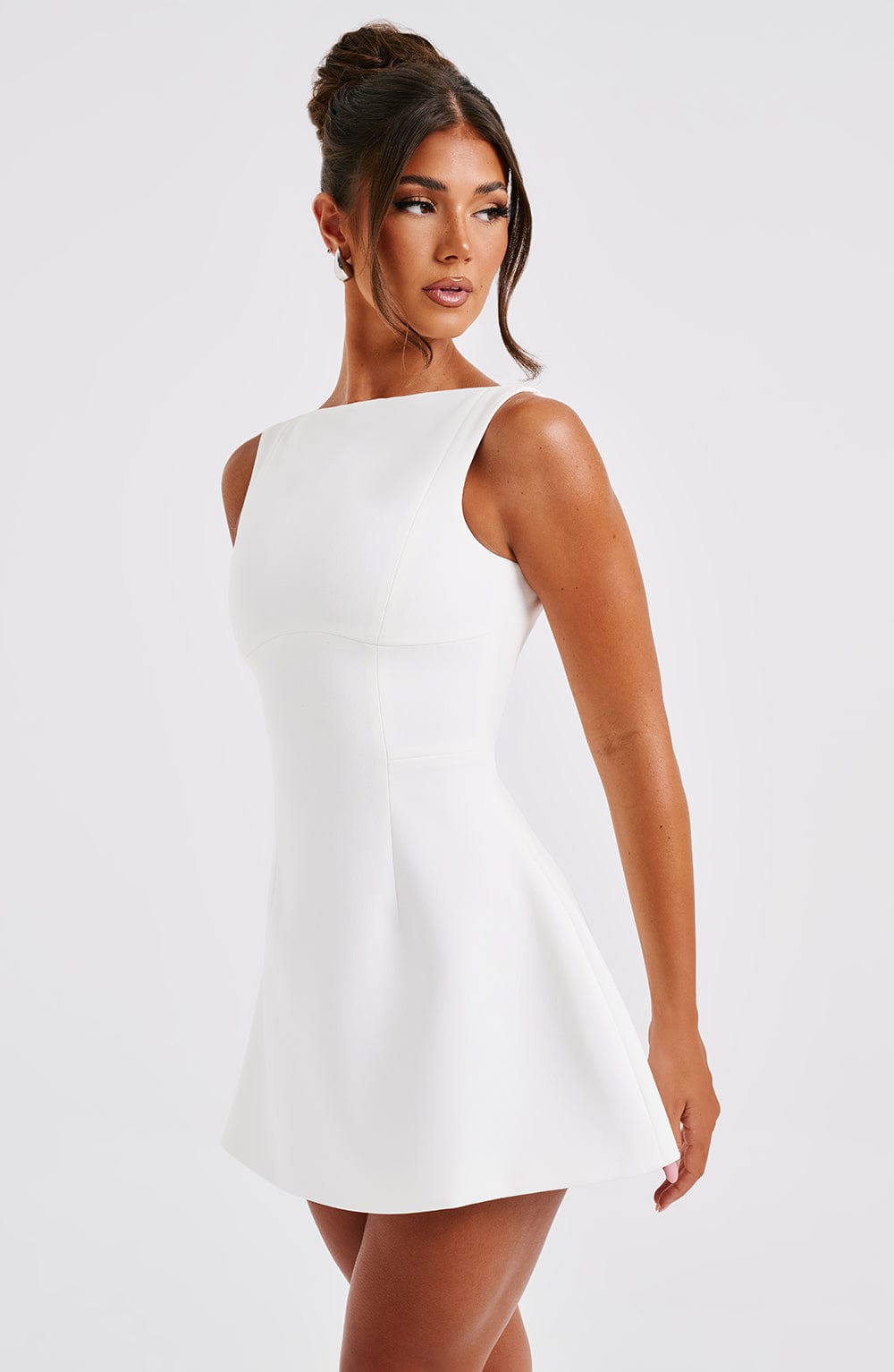 Valentina Mini Dress - Ivory