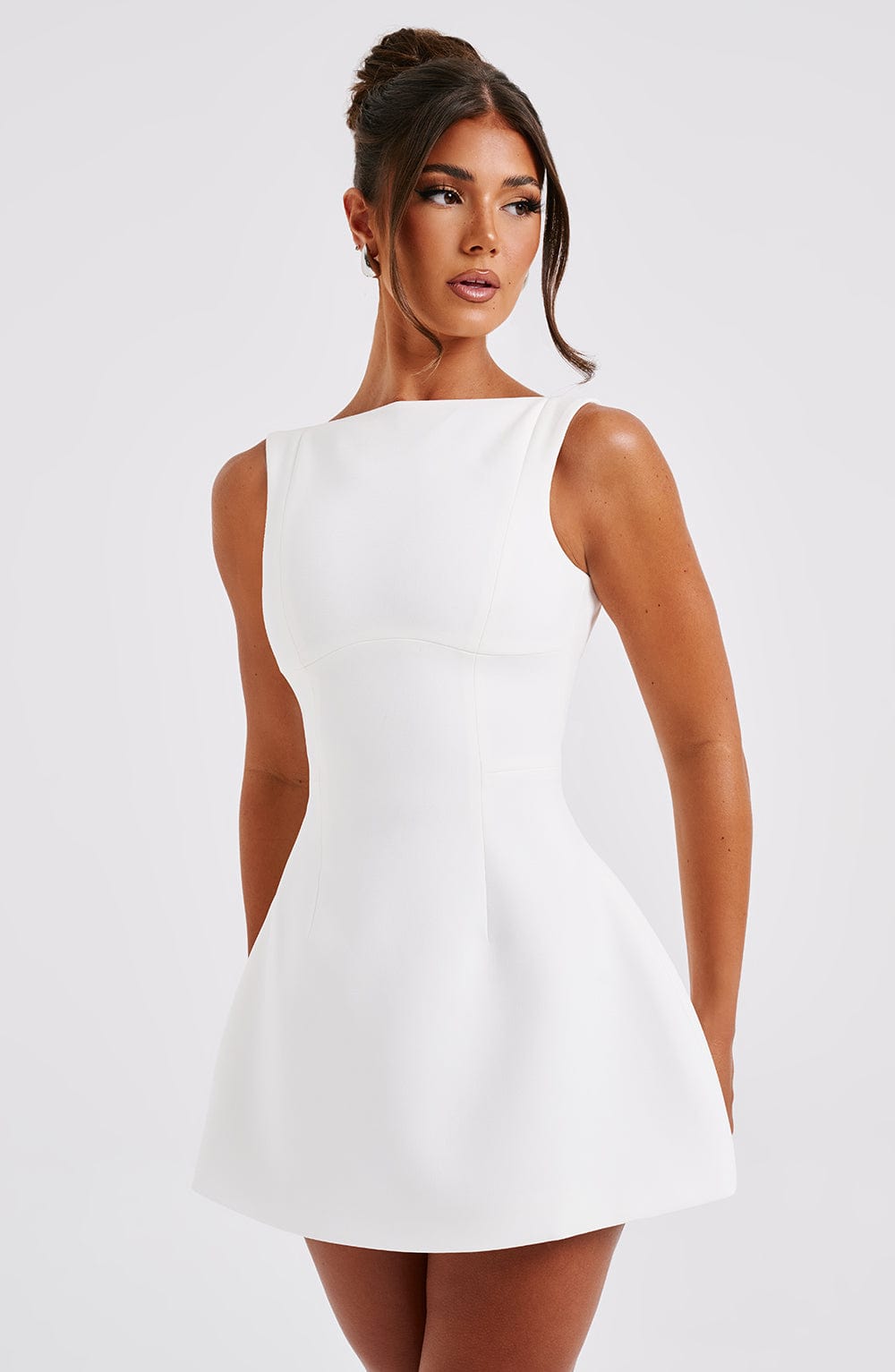 Valentina Mini Dress - Ivory