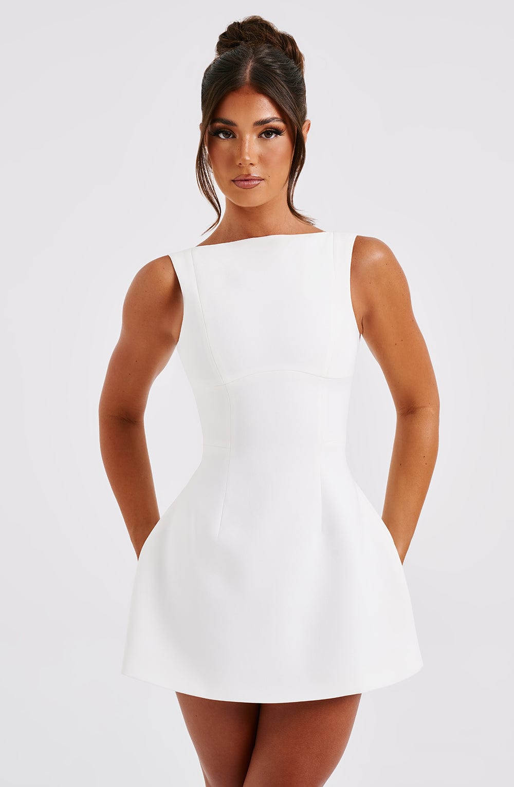 Valentina Mini Dress - Ivory