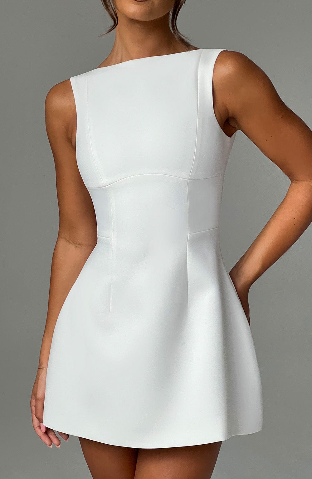 Valentina Mini Dress - Ivory