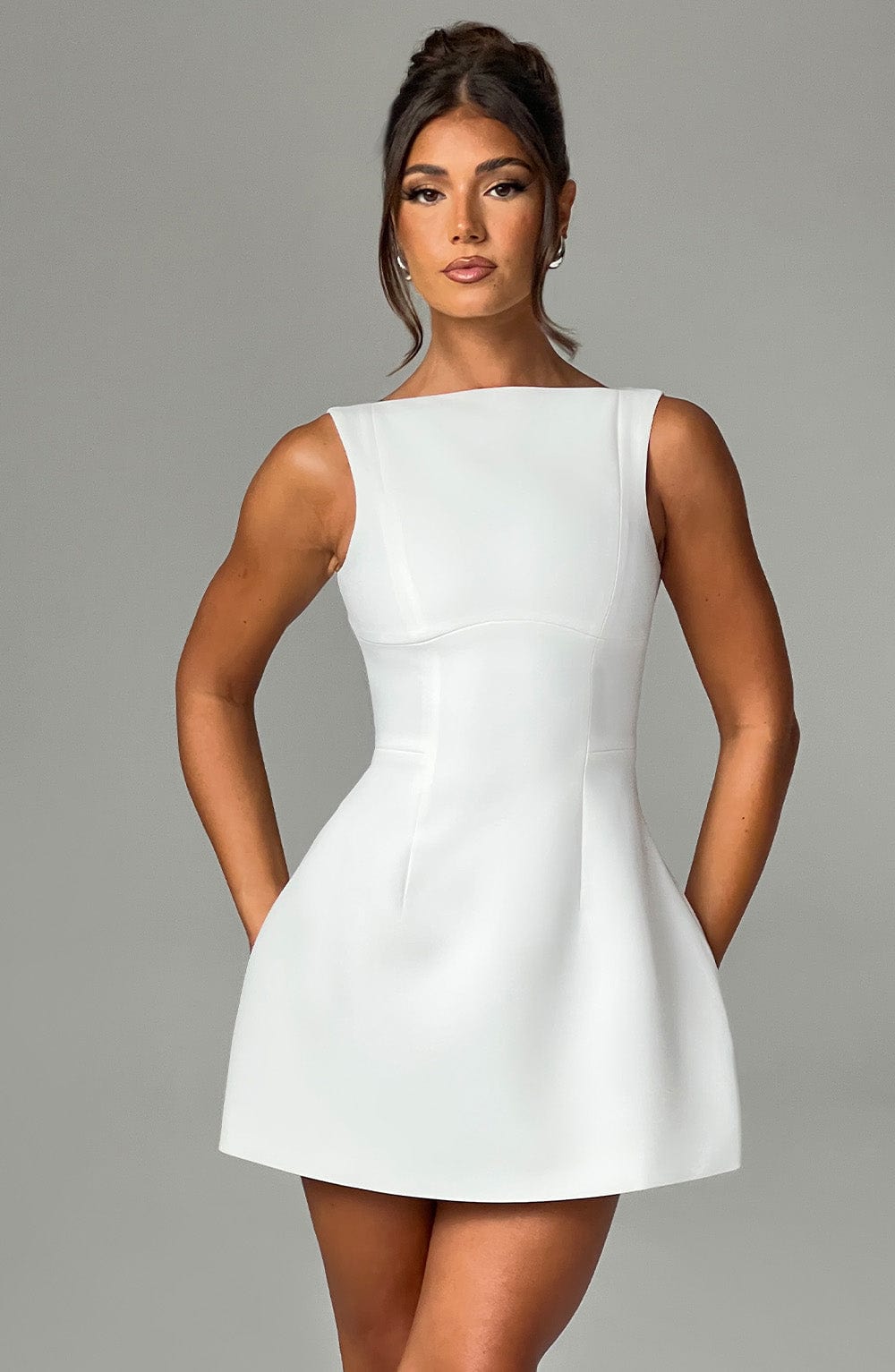 Valentina Mini Dress - Ivory