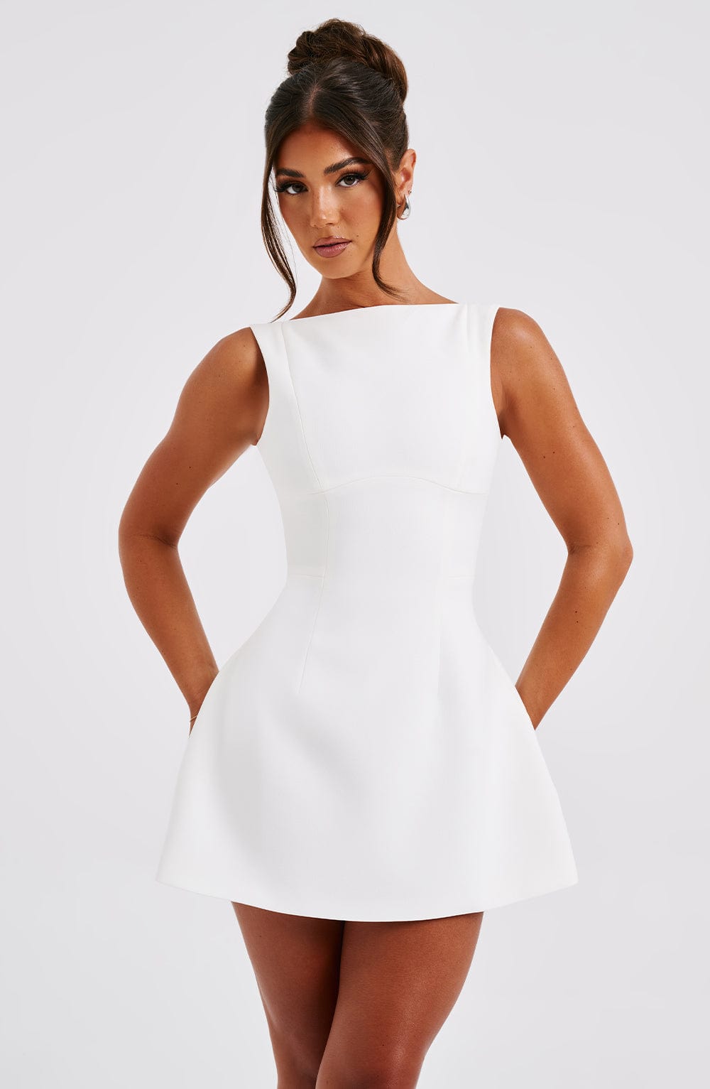 Valentina Mini Dress - Ivory