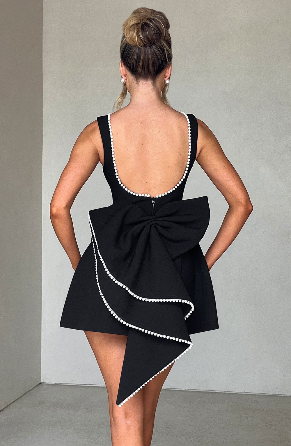 Chloe Mini Dress - Black