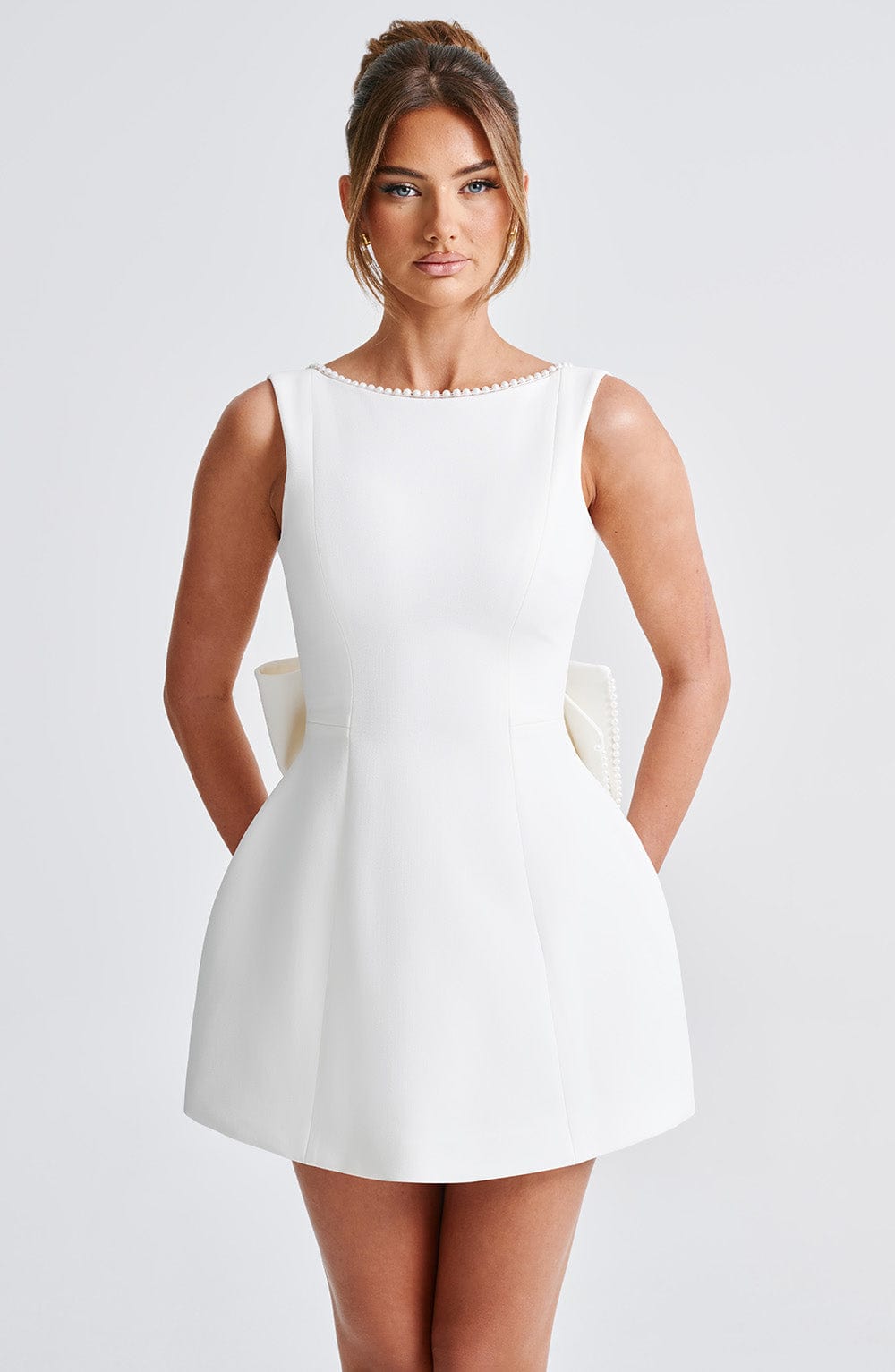 Valentina Mini Dress - Ivory