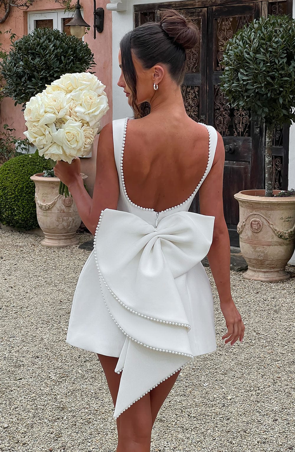 Valentina Mini Dress - Ivory