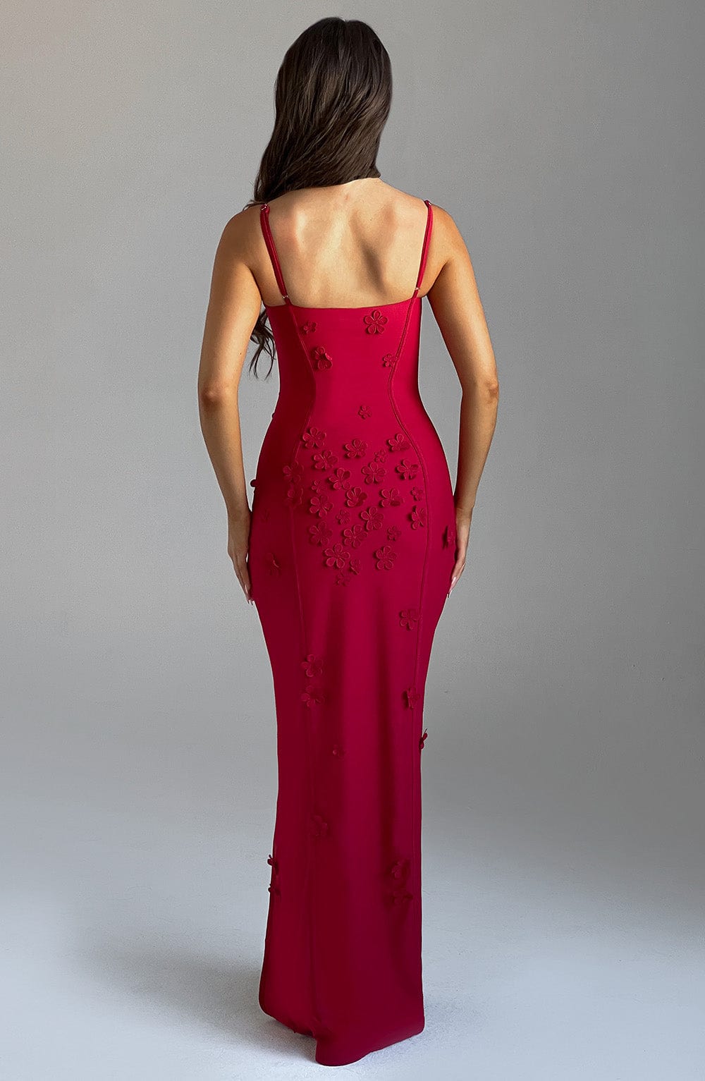 Africa Maxi Dress - Red Lined