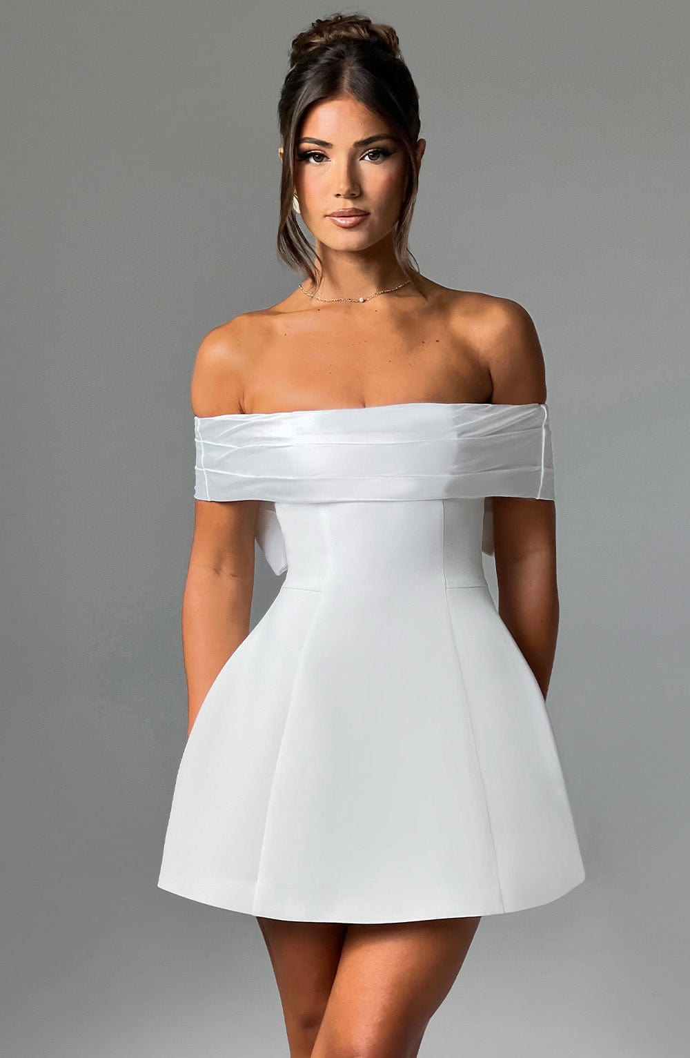Paula Mini Dress - Ivory