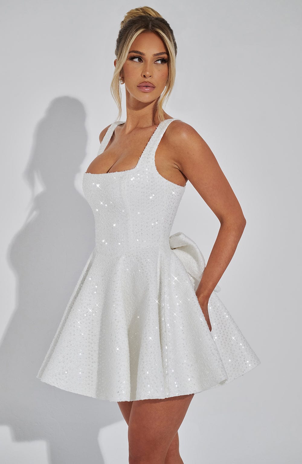 Noa Mini Dress - Ivory