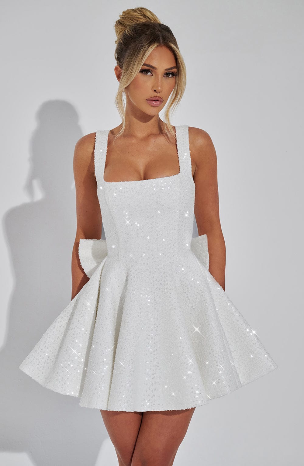 Noa Mini Dress - Ivory