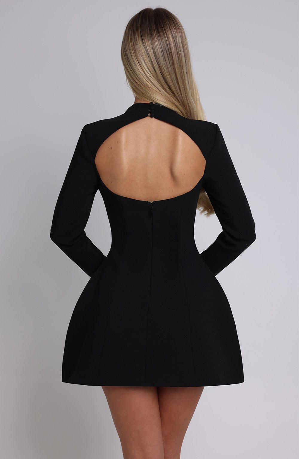 Luna Mini Dress - Black