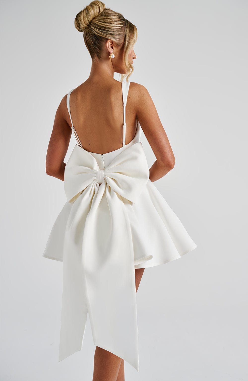 Aina Mini Dress - Ivory