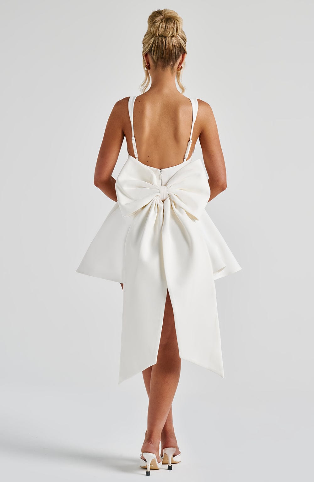Aina Mini Dress - Ivory