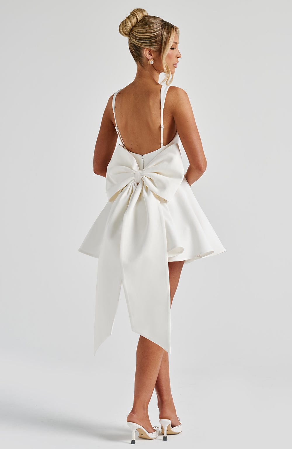 Aina Mini Dress - Ivory
