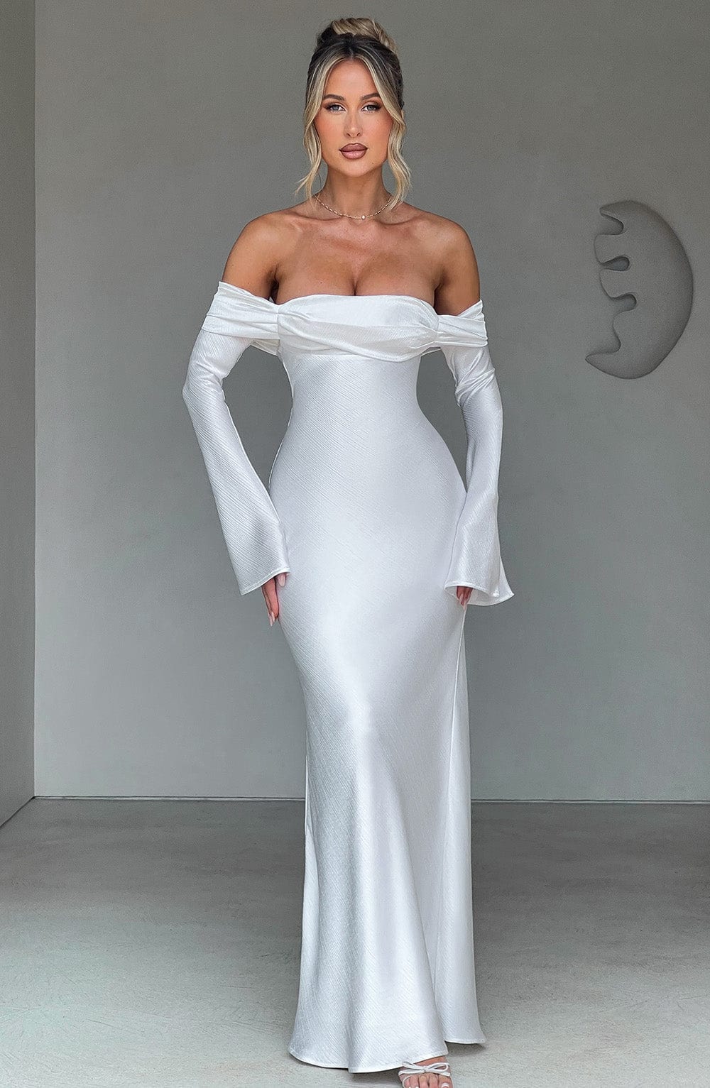 Alejandra Maxi Dress - Ivory
