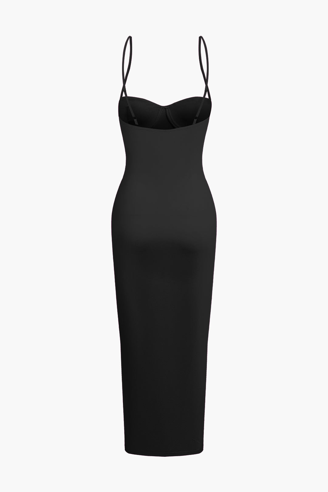 Solid Classic Slip Maxi Dress