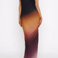 Laura Maxi Dress Copper Ombre