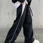 Men's Contrast Colors Hip Hop Drawstring Baggy Sweatpants