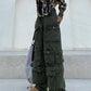 Vintage baggy cargo jeans with multiple pockets