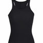 Basic stretch knit cami tank top in different colors