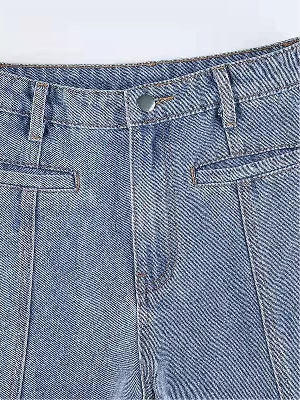 Flared jeans with Back Star patch