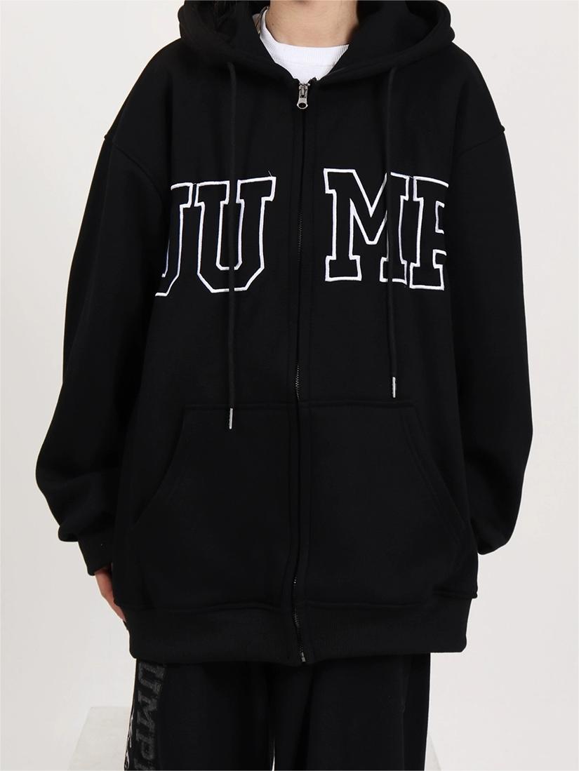 Retro sports oversized hoodie with slogan