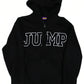 Retro sports oversized hoodie with slogan