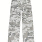 Gray vintage camo baggy cargo jeans