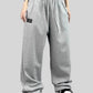 Multicolored Vintage Street Lettering Print Sweatpants