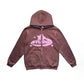 Multicolored Vintage Print Couple Oversized Hoodie