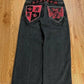 Black American Retro Hiphop Boyfriend Jeans
