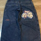 Vintage 2000s Embroidery Hip Hop Street Boyfriend Jeans