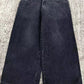 Schwarze Vintage Amerikanische Hiphop Boyfriend Jeans