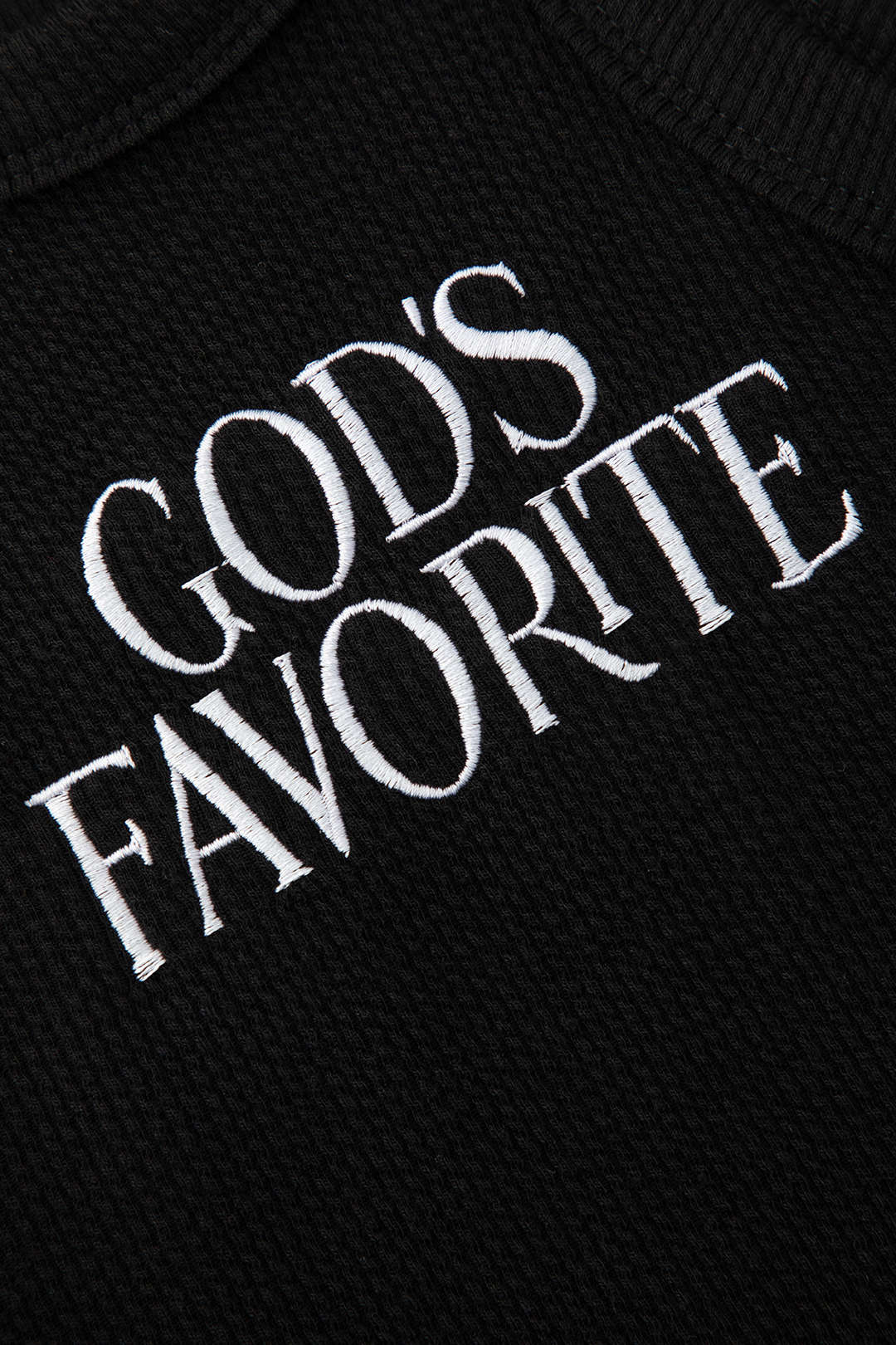 Hip hop GOD'S FAVORITE print tank top