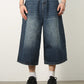 Vintage Oversize Cropped Ripped Baggy Jeans