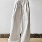 White Vintage Baggy Stripe Cargo Pants