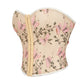 Vintage bandage corset top with butterfly embroidery