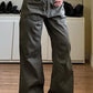 Green Vintage Street Cargo Pants