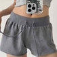 Grey Classic Drawstring Shorts