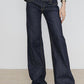 Blue Vintage Low Waist Boyfriend Jeans