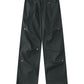 Grey Y2K Loose Fit Cargo Pants