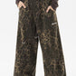 Punk Leopard Drawstring Cargo Pants