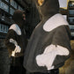 Vintage Multi Color Polar Fleece Oversize Long Sleeve Hoodie 