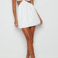 Serafina white mini dress 