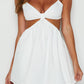 Serafina white mini dress 