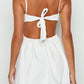 Serafina white mini dress 